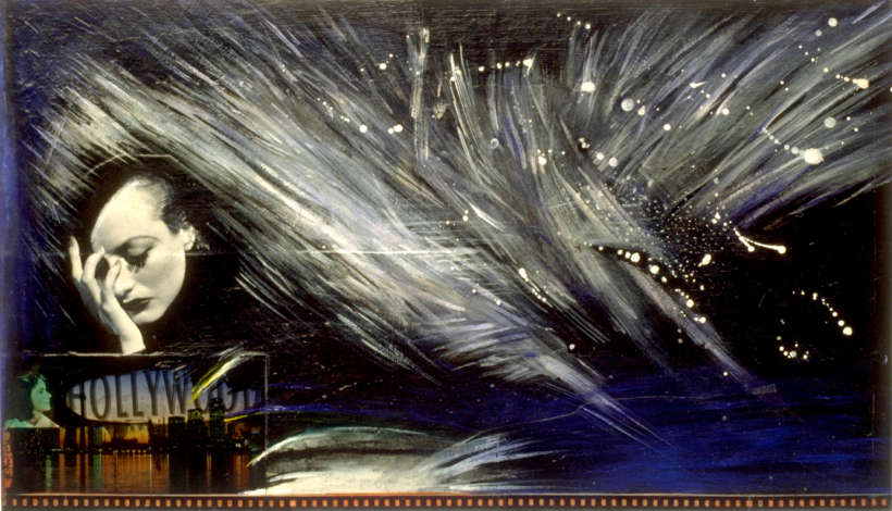 Hollywood 2, Techniques mixtes, 16" x 14" (40 x 30 cm), 1992